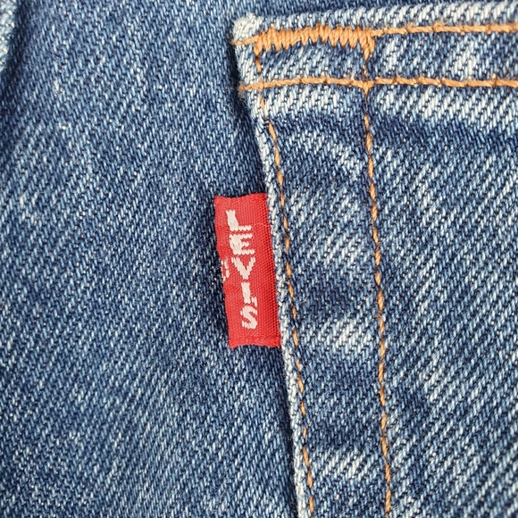 Levi's Ribcage Straight Ankle Jeans Blue W27 L29. - Picture 10 of 14